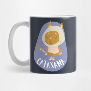 Kitty Cat Yoga Asana Poses Mug